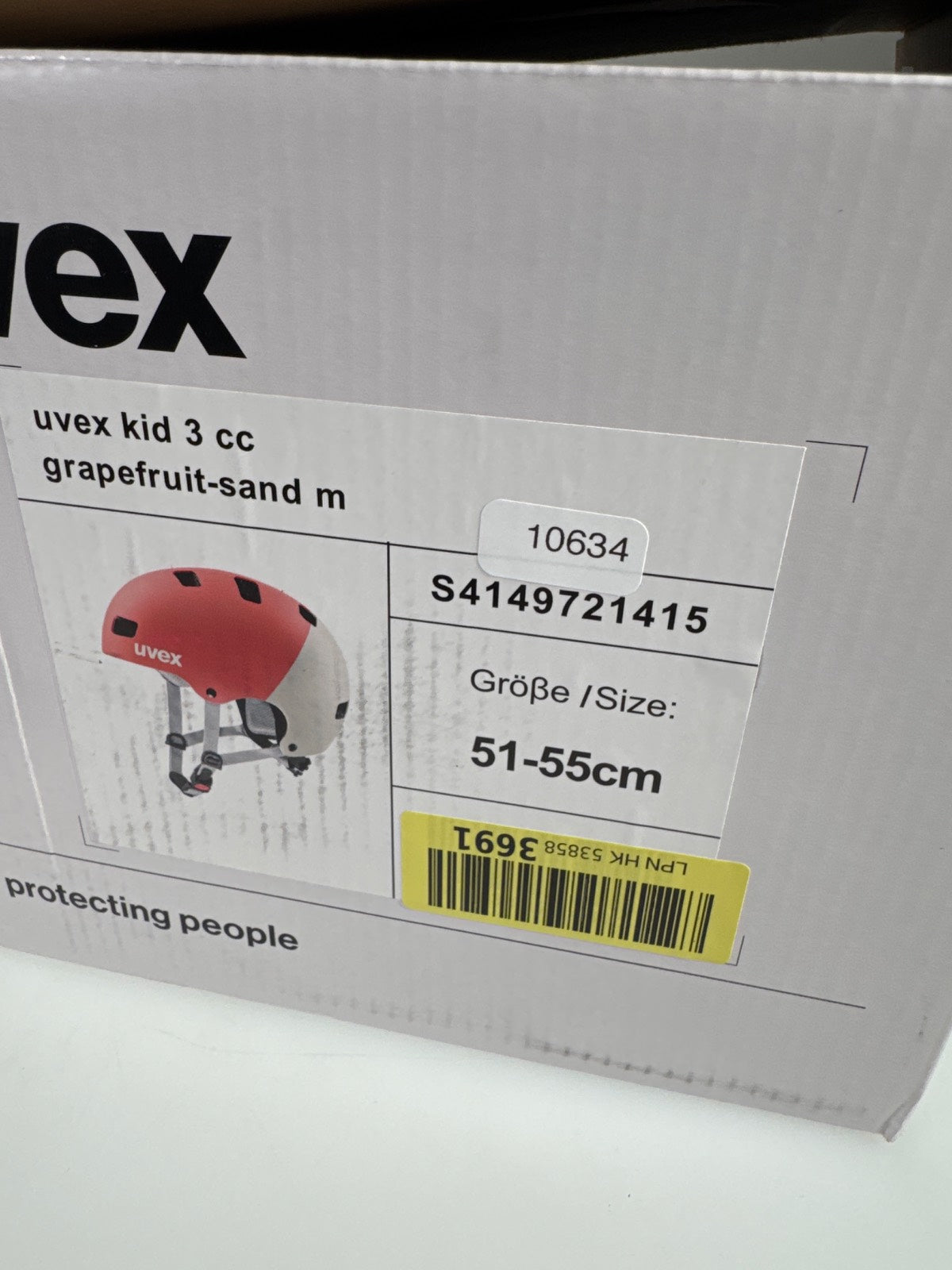 uvex Kid 3 cc Fahrradhelm - Größe 51-55cm #10634