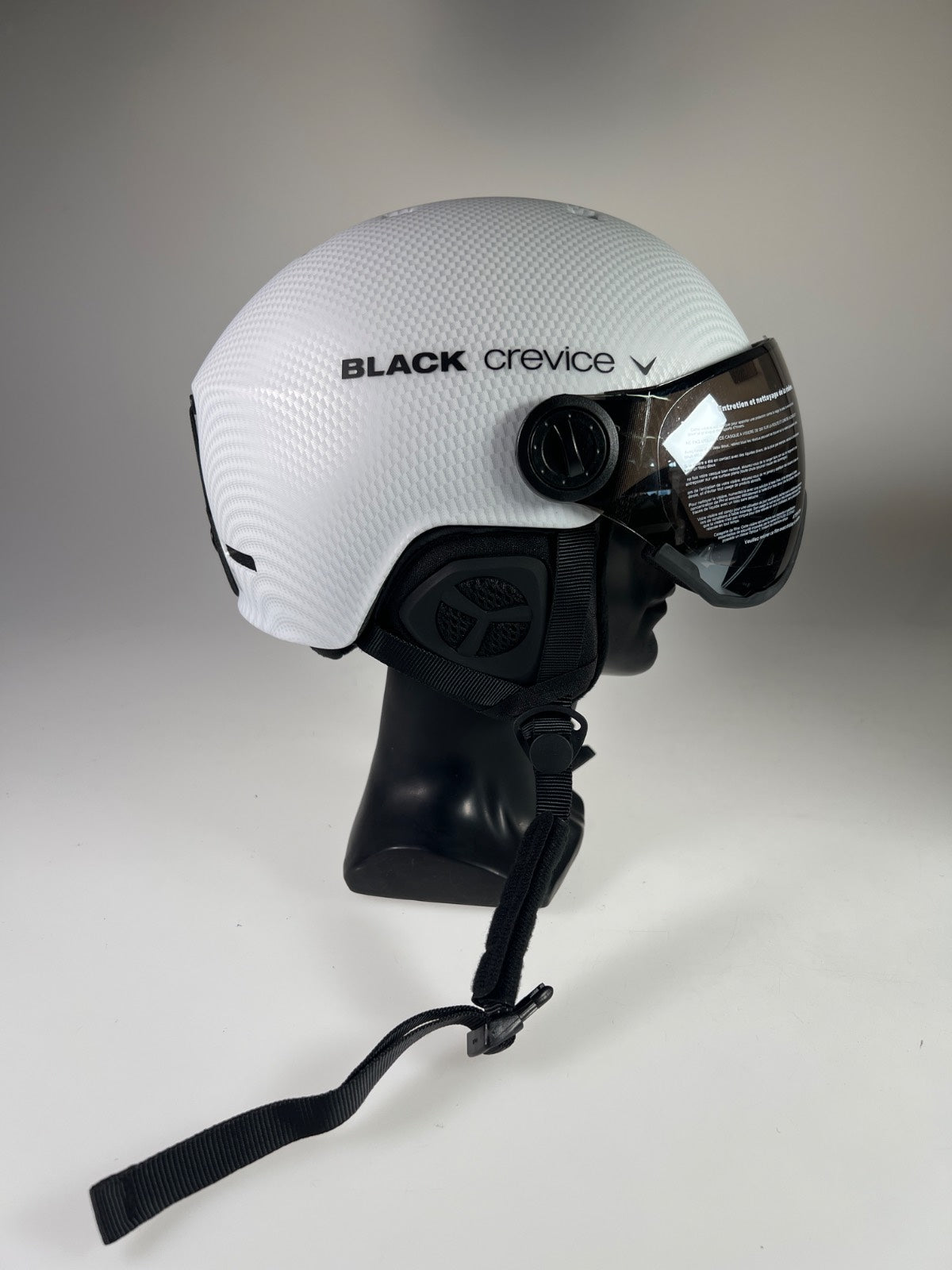 Black Crevice Gstaad Skihelm - Größe 58-61cm #10428
