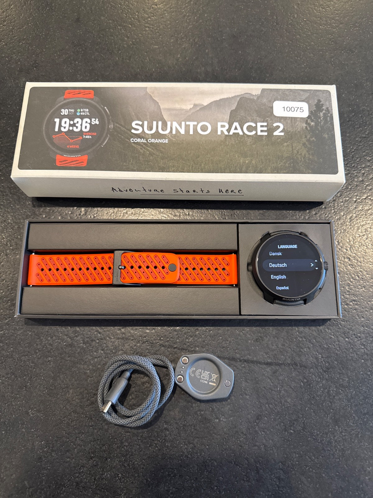 Suunto Race 2 GPS-Sportuhr AMOLED 1,5" - #10075