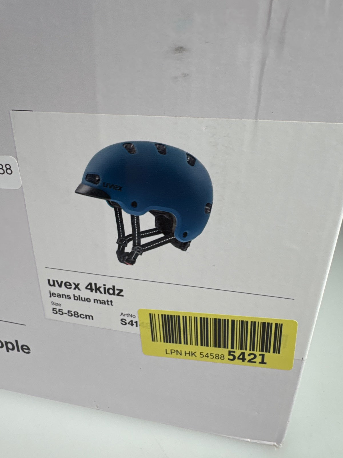uvex 4kidz Fahrradhelm - Größe 55-58cm #10838