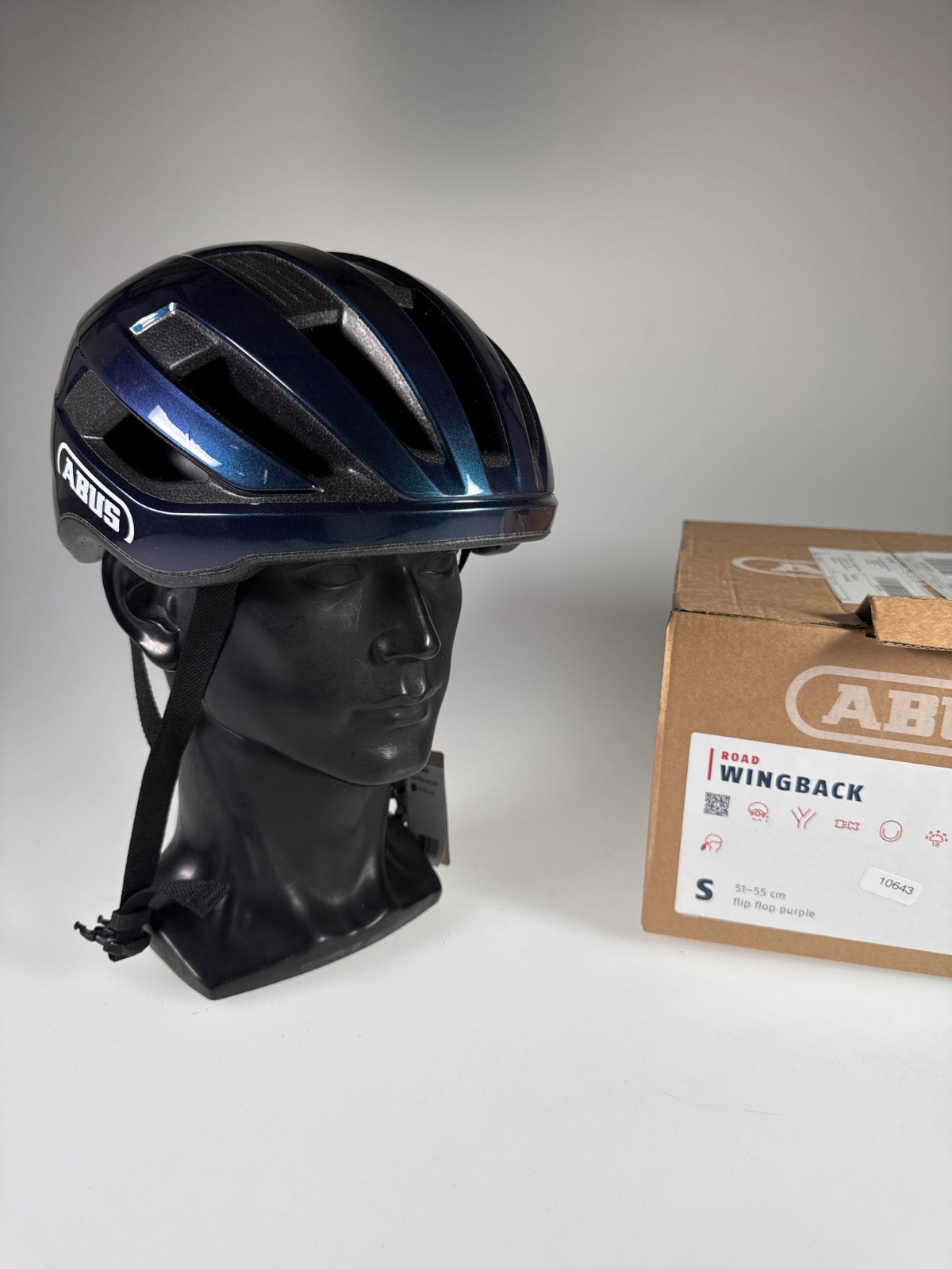 ABUS WingBack Fahrradhelm - Größe 51-55cm #10643