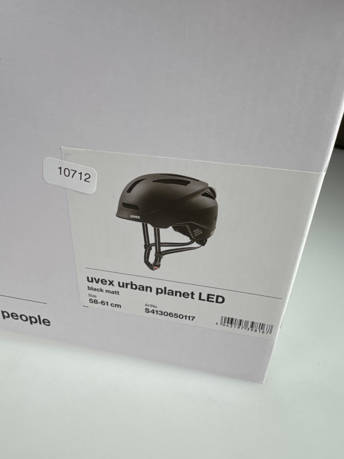 uvex urban Planet LED Fahrradhelm - Größe 58-61cm #10712