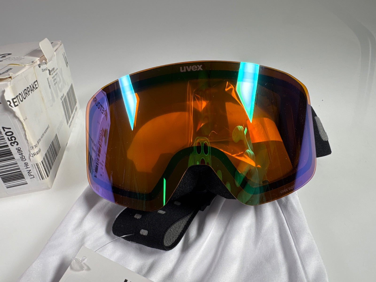uvex pwdr FM Skibrille - verspiegelt, Anti-Fog #10974