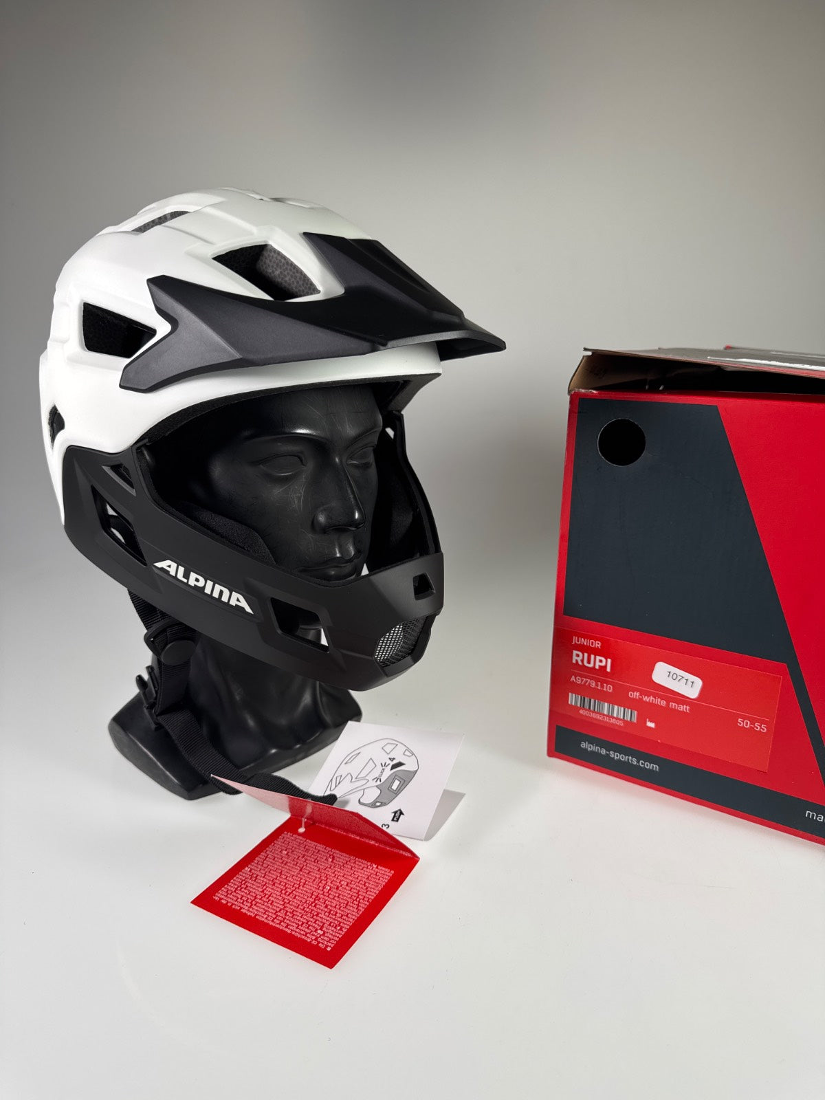 ALPINA Rupi Fahrradhelm - Größe 50-55cm #10711