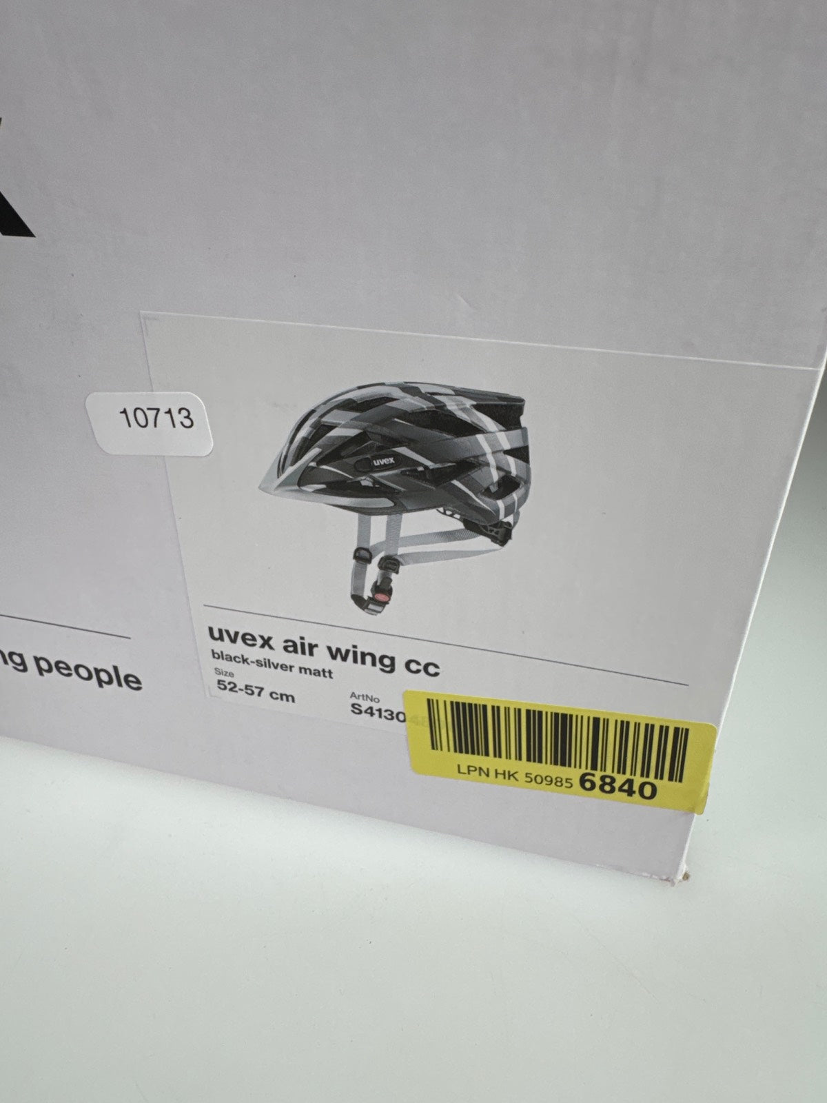 uvex Air Wing cc Fahrradhelm - Größe 52-57cm #10713