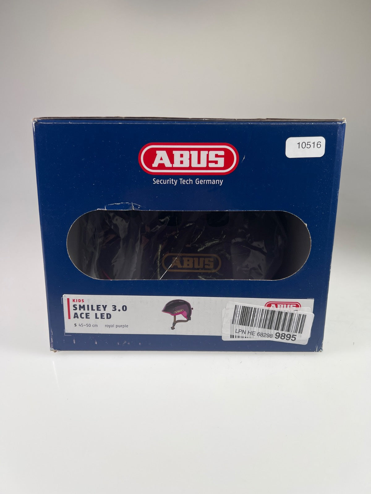 ABUS Smiley 3.0 Ace LED Fahrradhelm - Größe 45-50cm #10516