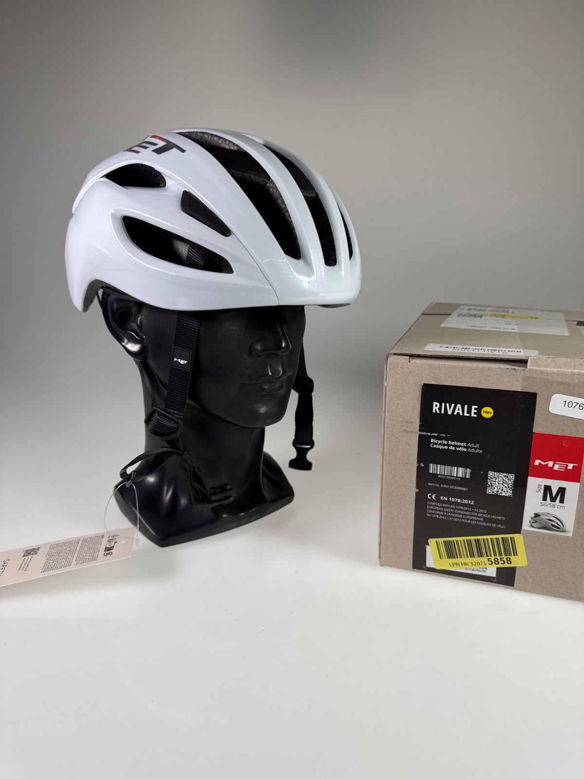MET Rivale MIPS Fahrradhelm - Größe 56-58cm #10761