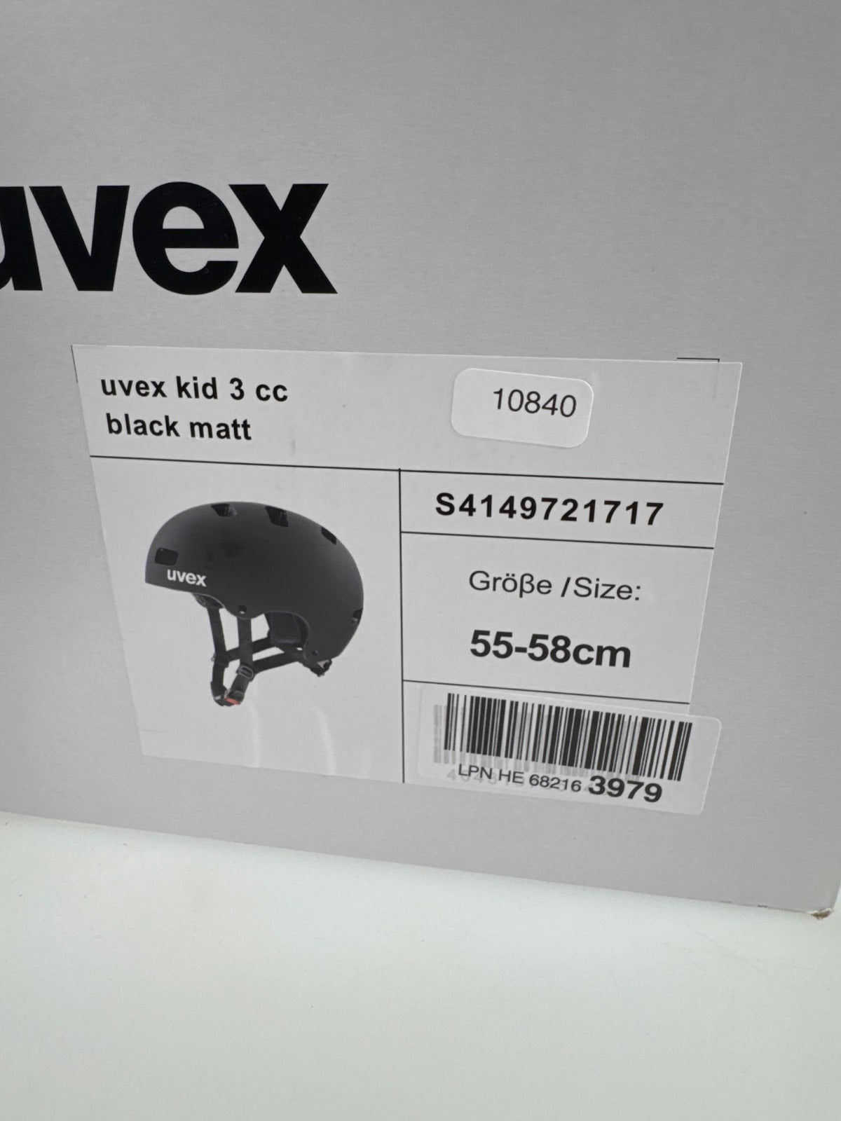 uvex Kid 3 cc Fahrradhelm - Größe 55-58cm #10840