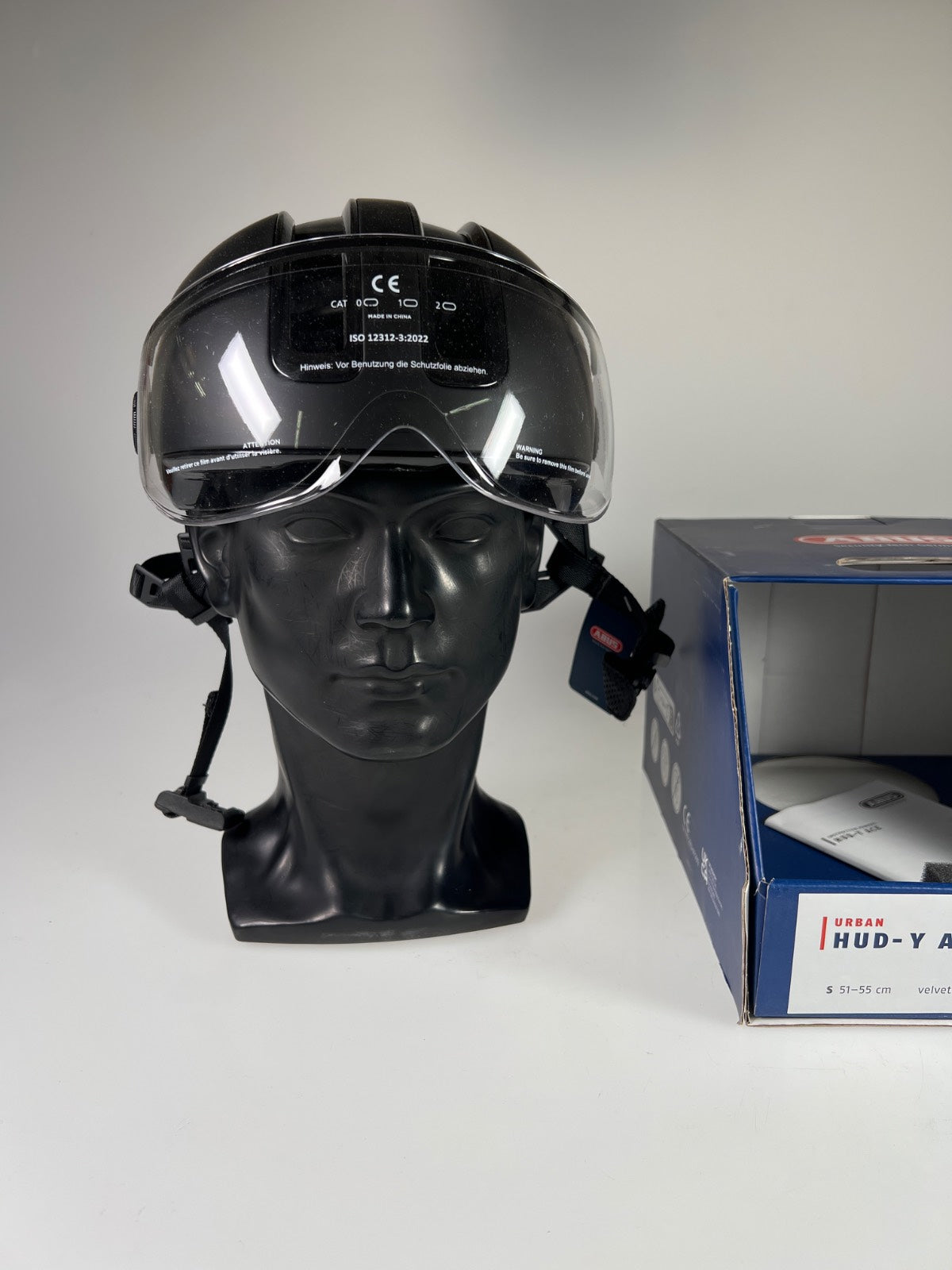 ABUS HUD-Y ACE Fahrradhelm - Größe 51-55cm #10496