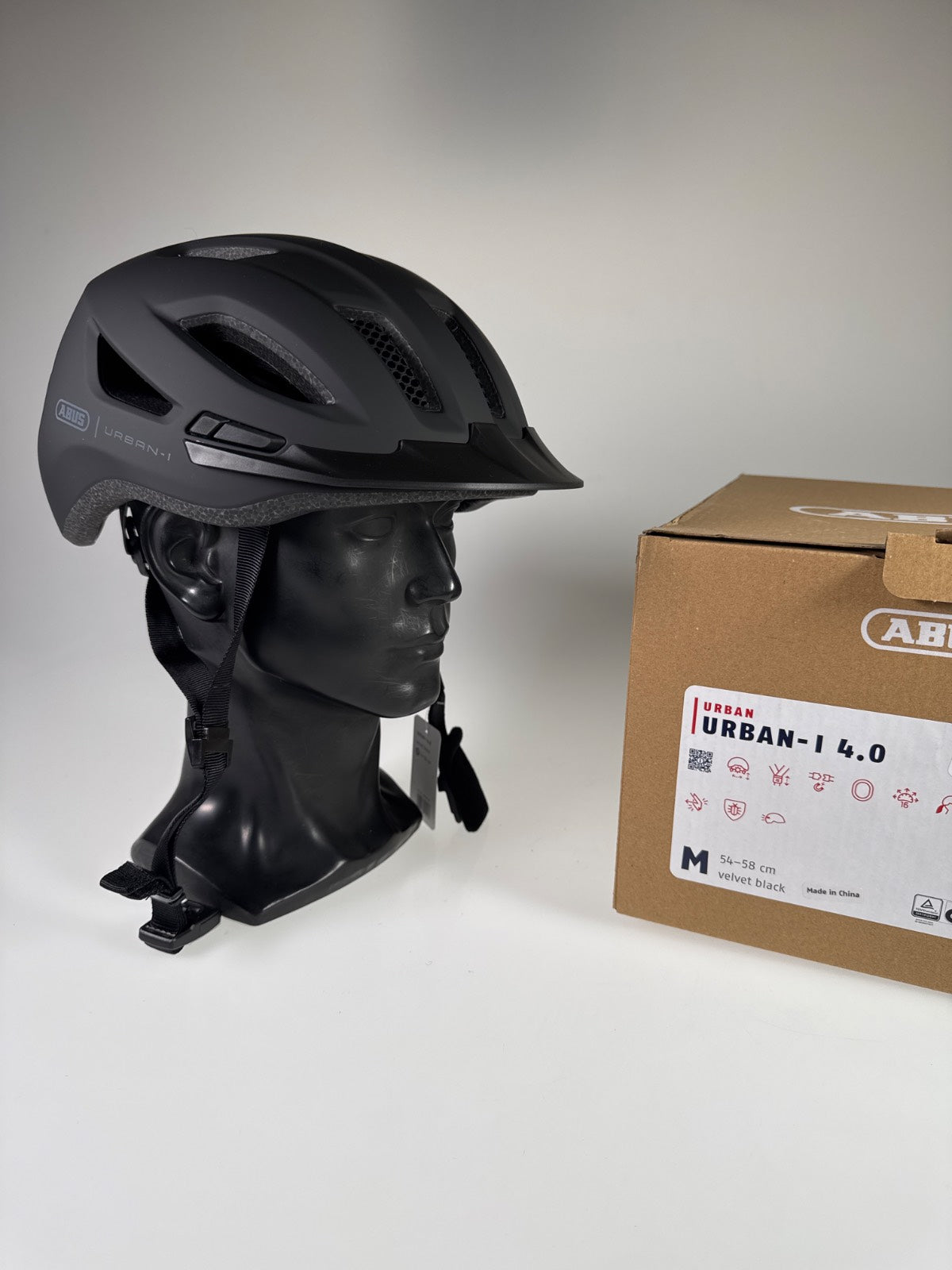 ABUS Urban-I 4.0 Fahrradhelm - Größe 54-58cm #10674