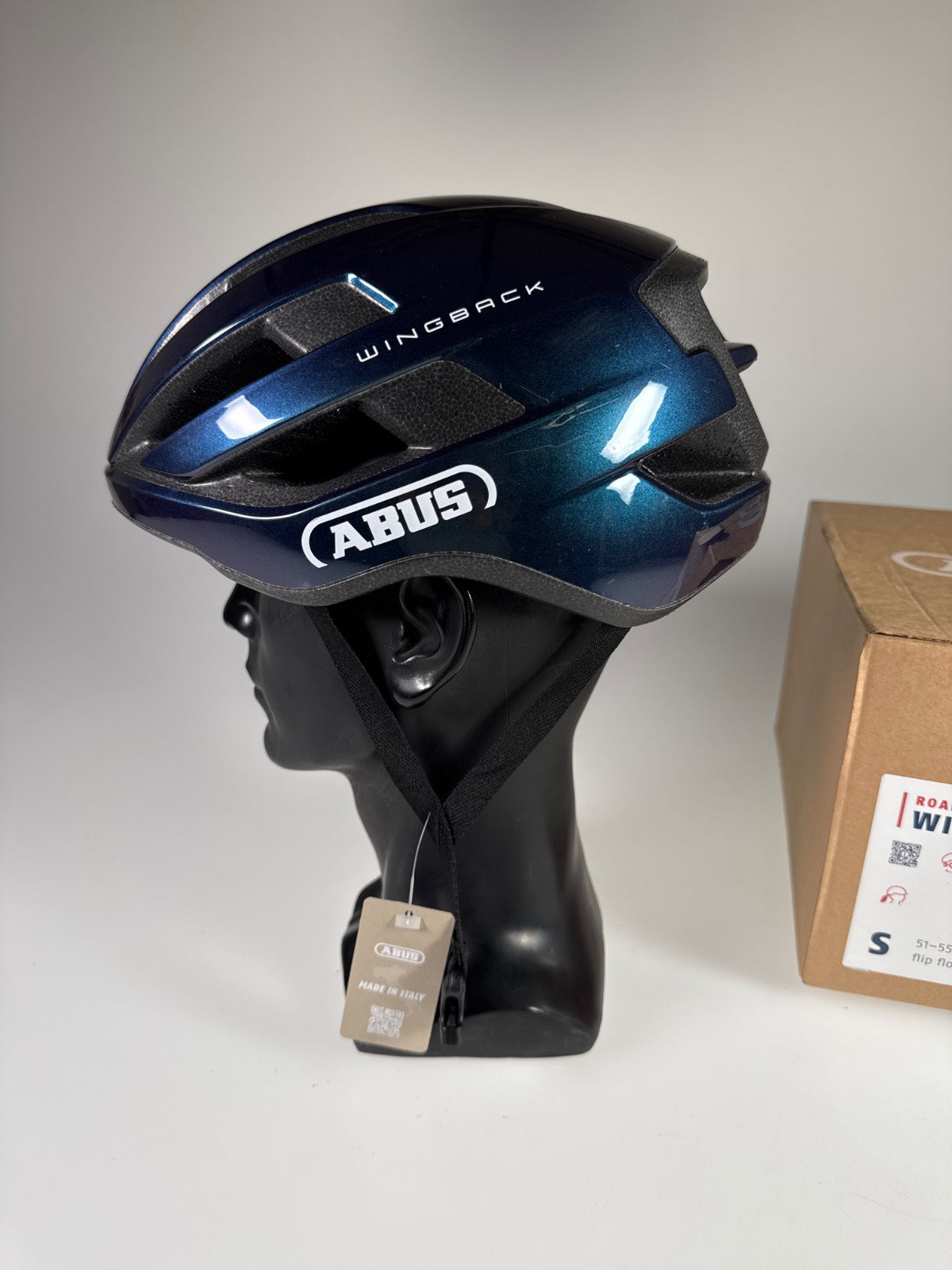 ABUS WingBack Fahrradhelm - Größe 51-55cm #10643