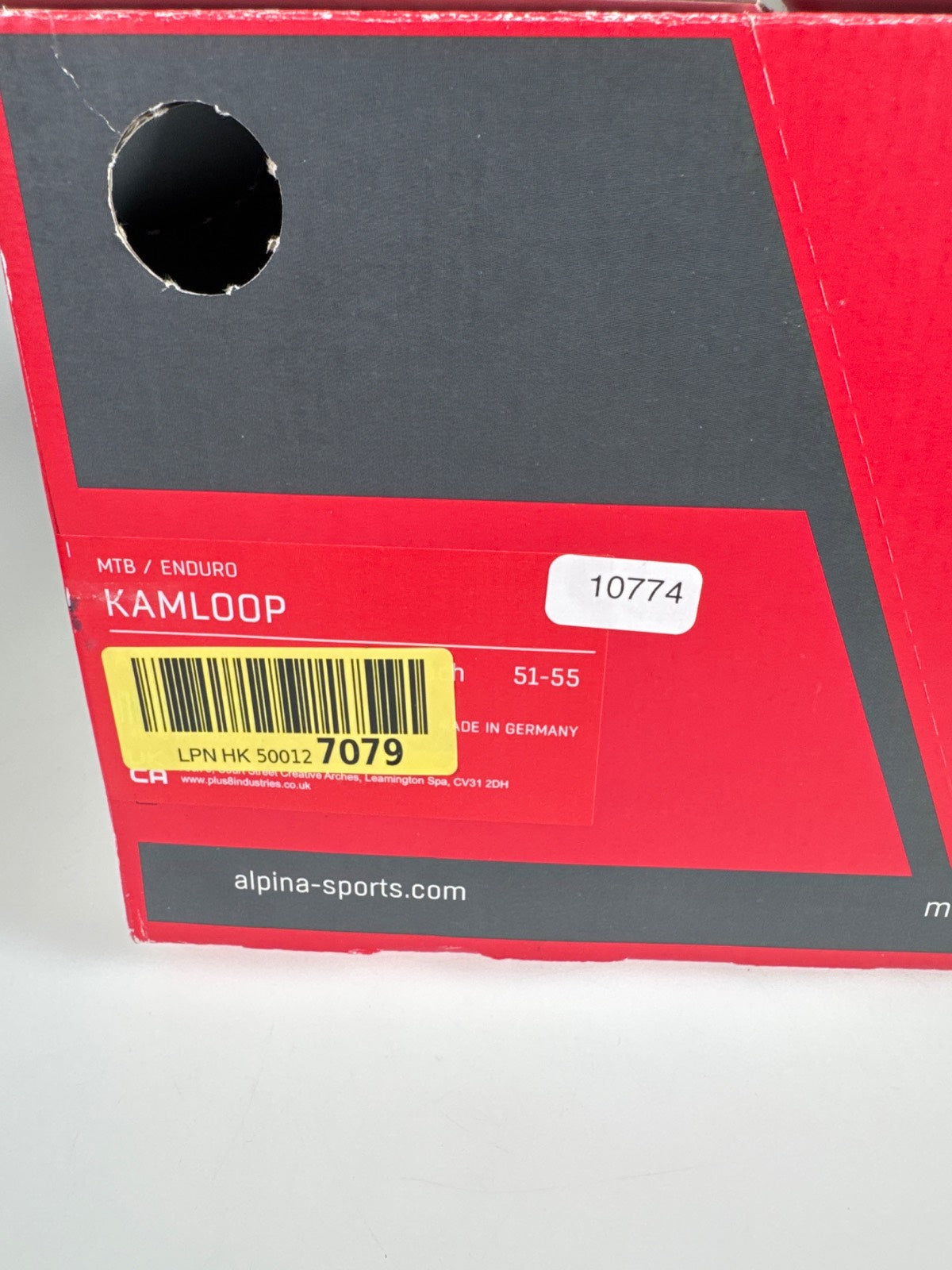 Alpina Kamloop Fahrradhelm - Größe 51-55cm #10774 R1