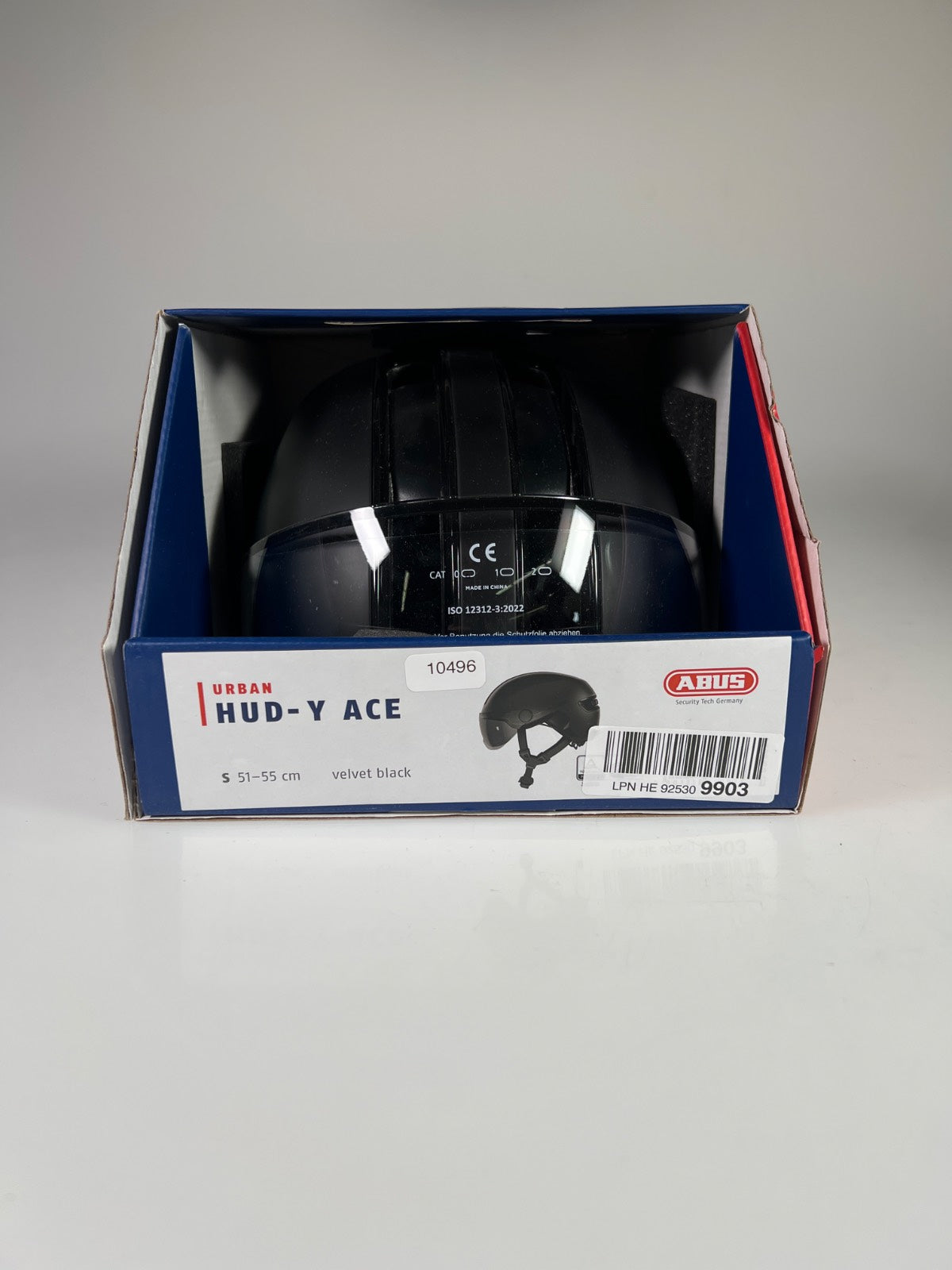 ABUS HUD-Y ACE Fahrradhelm - Größe 51-55cm #10496