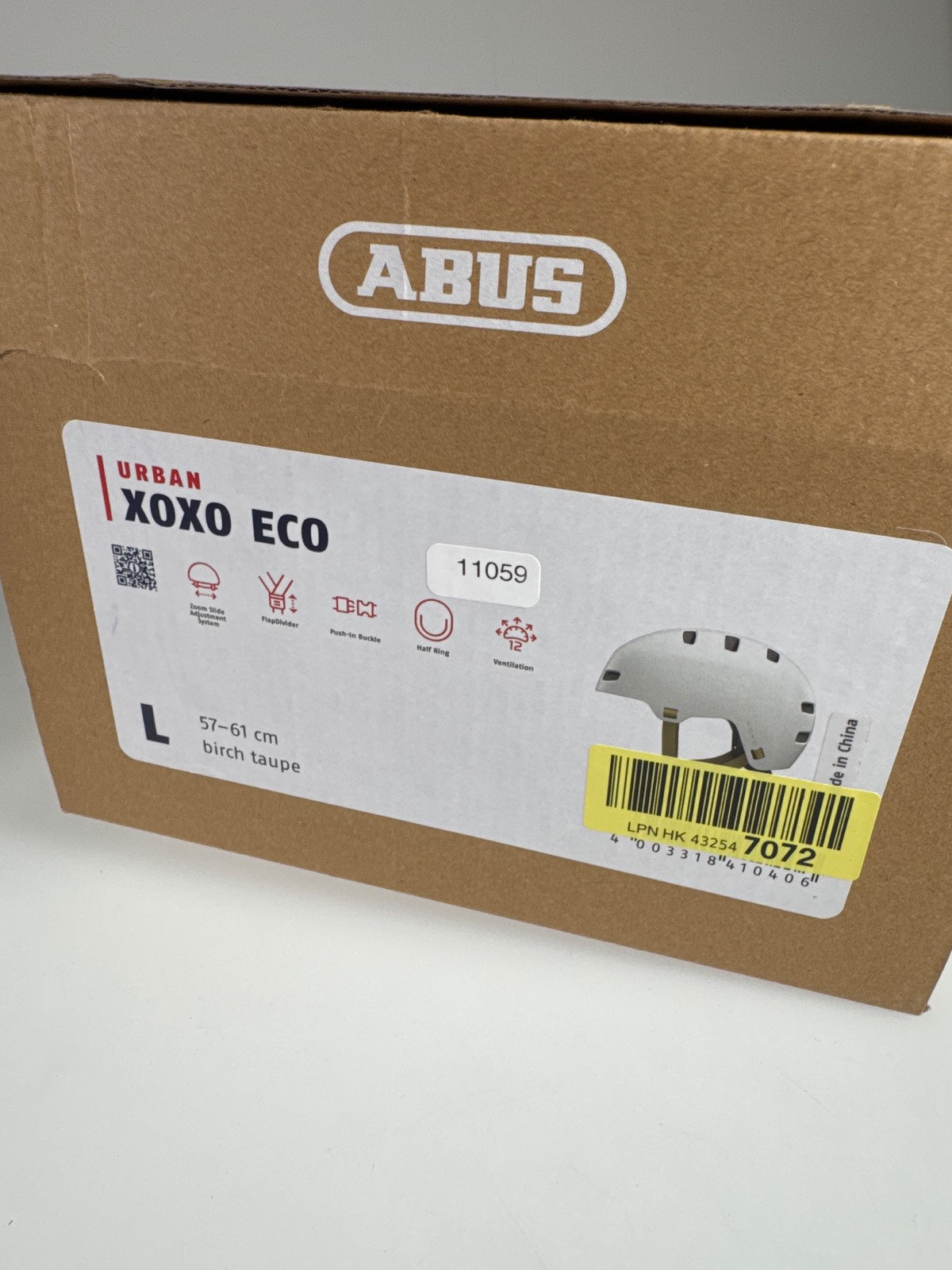 ABUS Xoxo Eco Fahrradhelm - Größe 57-61cm #11059