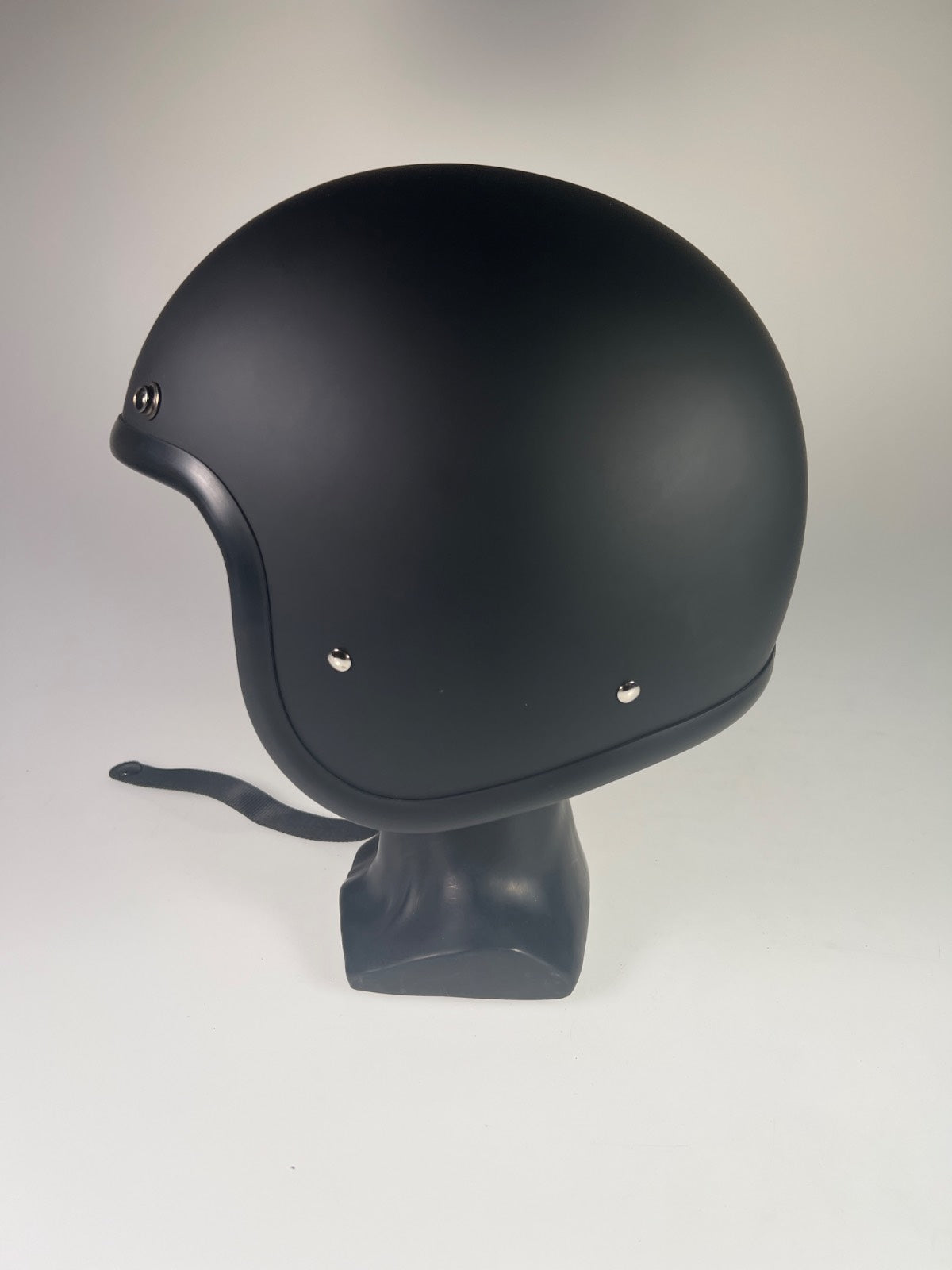 DMD ECE 22.06 Retro Jethelm Matt Schwarz - Größe 60cm #10381