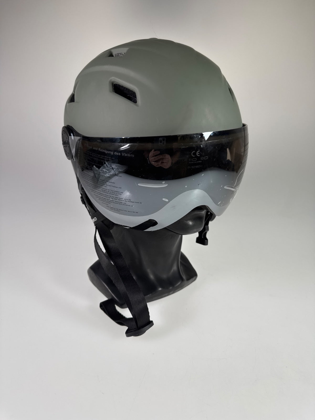 Odoland Skihelm mit Visier - Größe 54-56cm #10351