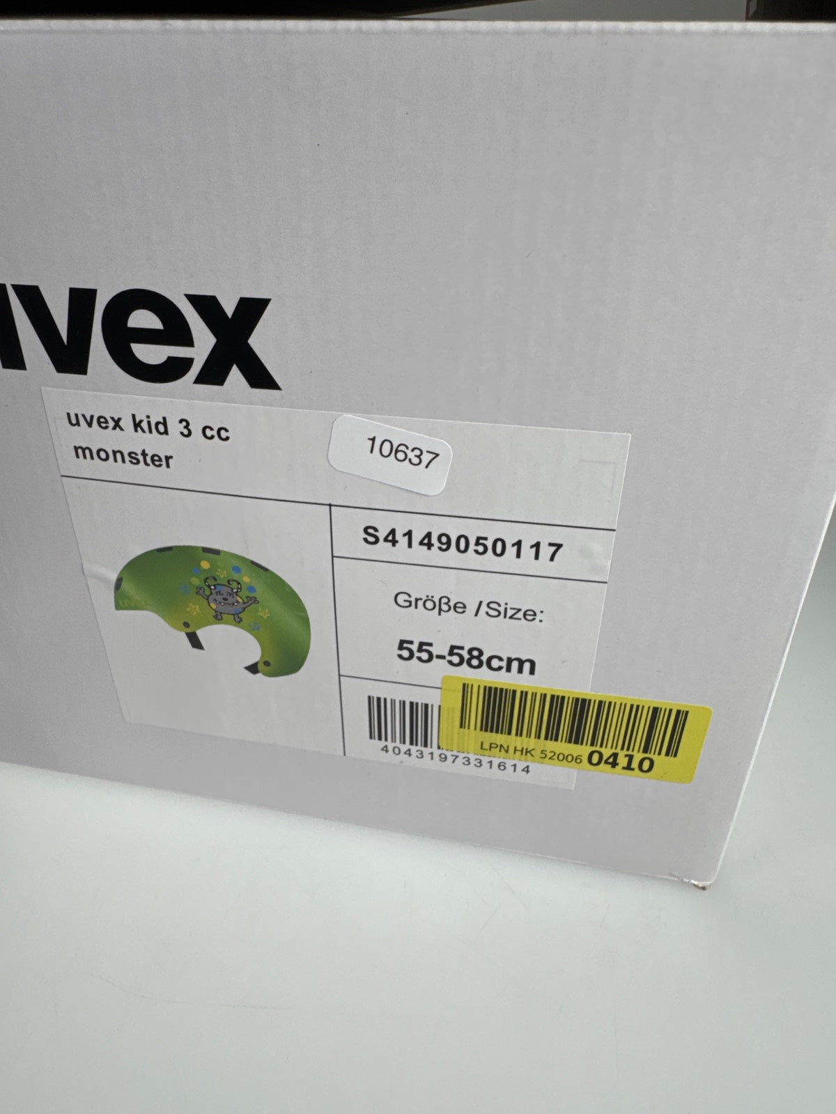 uvex Kid 3 cc Fahrradhelm - Größe 55-58cm #10637