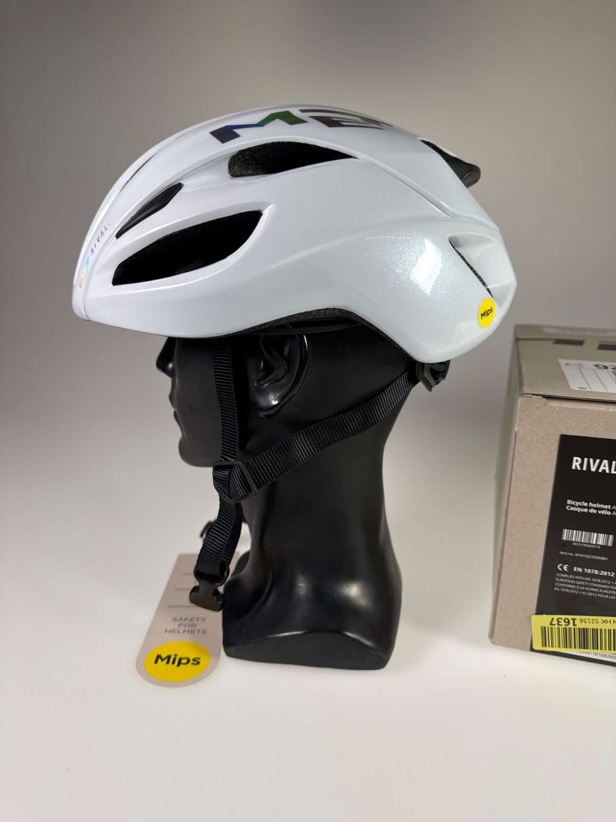MET Rivale MIPS Fahrradhelm - Größe 56-58cm #10775