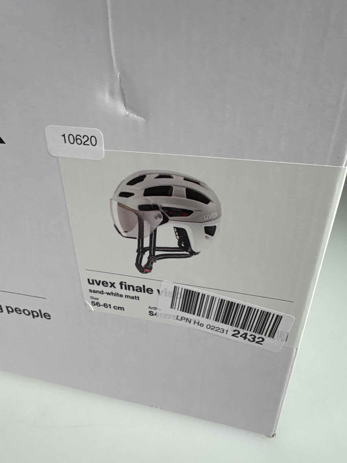 uvex Finale Visor Fahrradhelm - Größe 56-61cm #10620