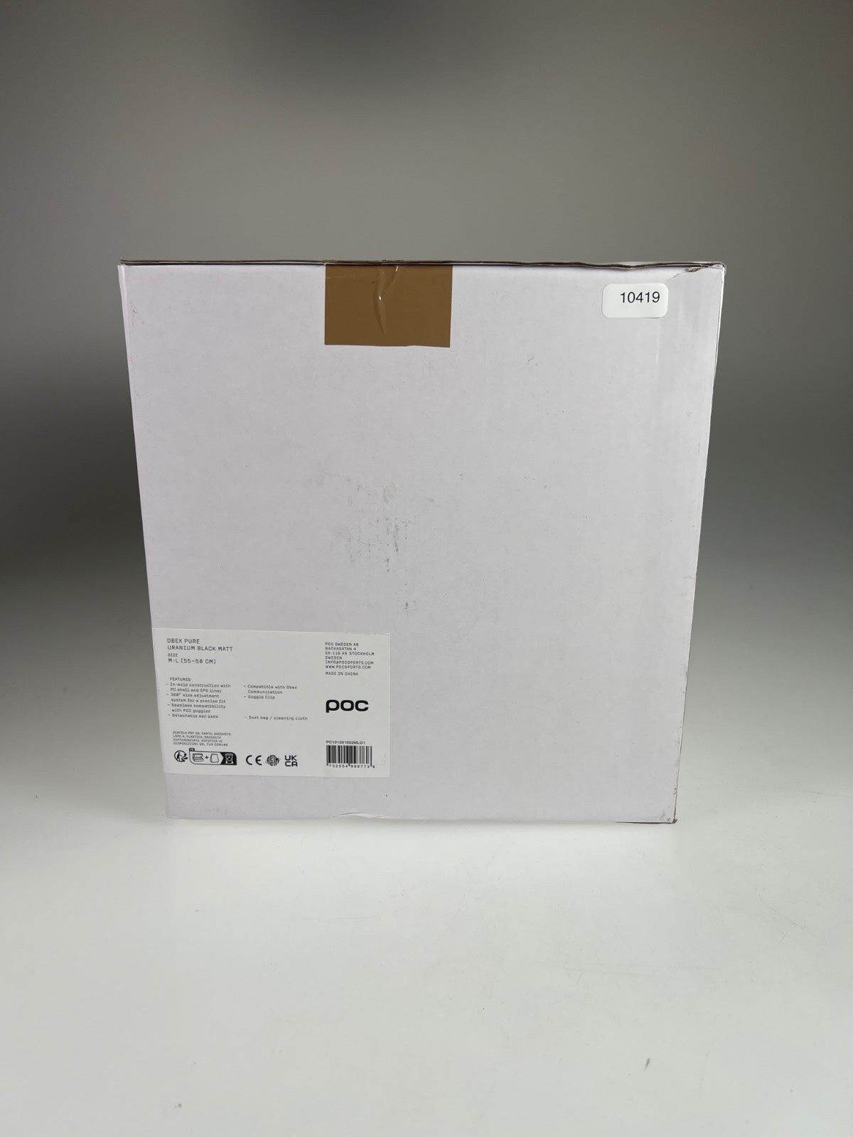 POC Obex Pure Skihelm - Größe 55-58cm #10419