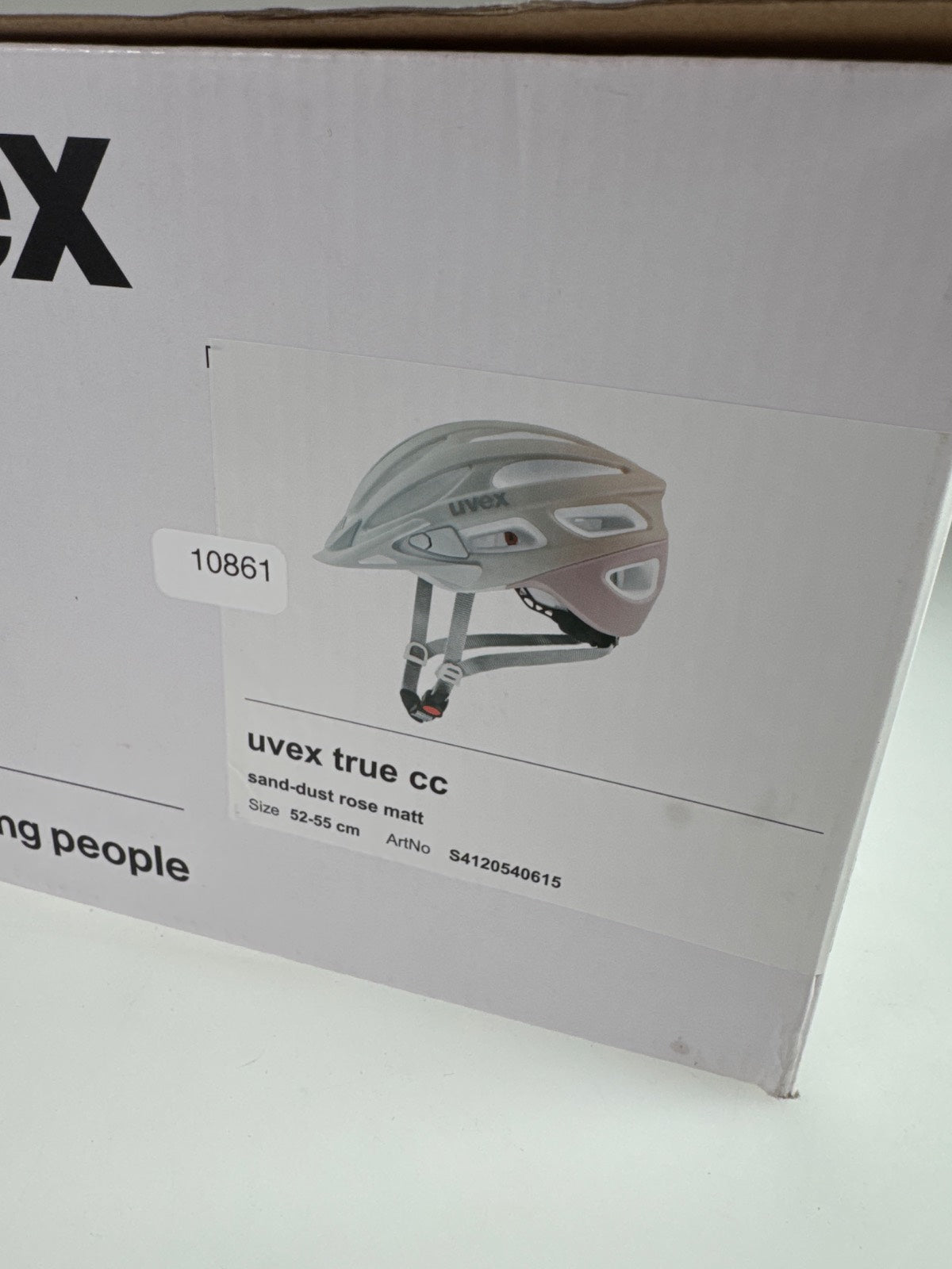 uvex True cc Fahrradhelm - Größe 52-55cm #10861