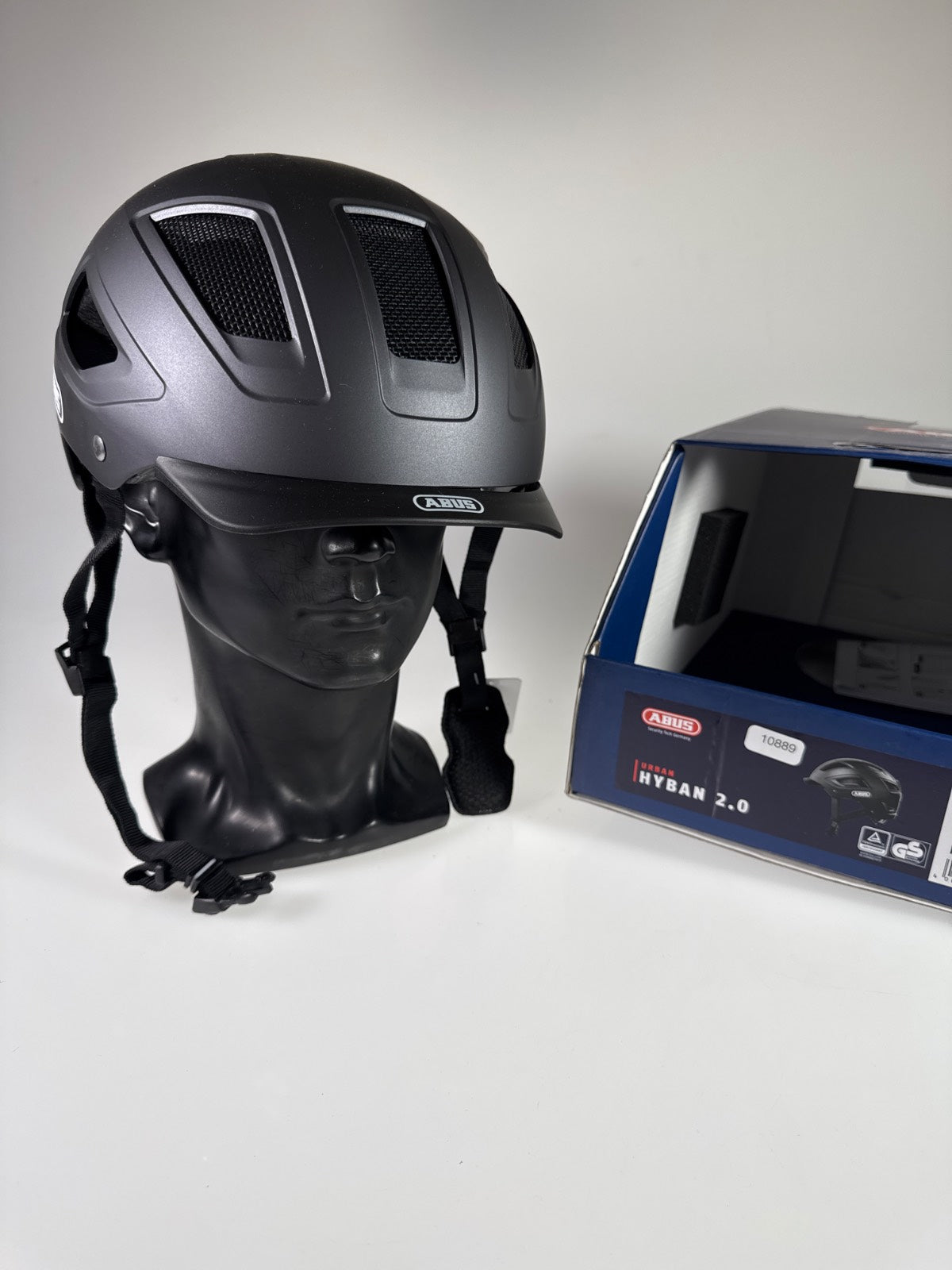 ABUS Hyban 2.0 Fahrradhelm - Größe 52-58cm #10889