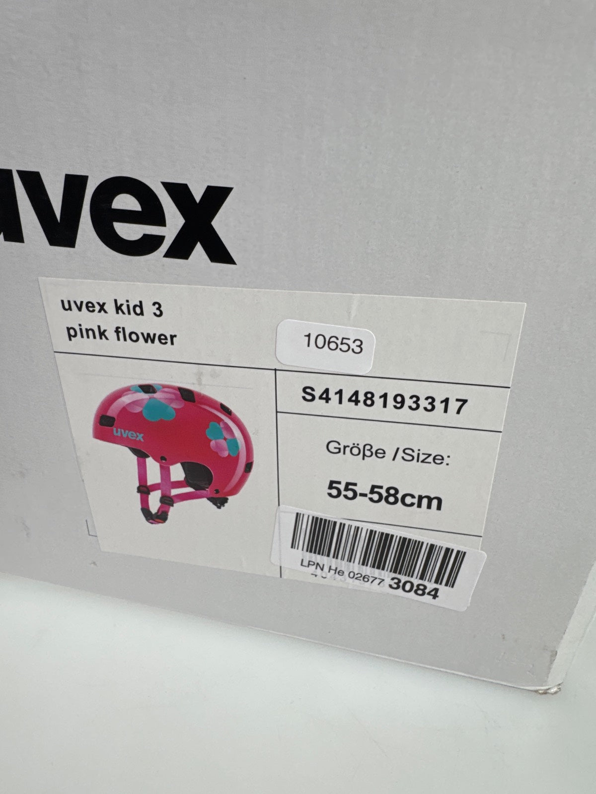 uvex Kid 3 Fahrradhelm - Größe 55-58cm #10653