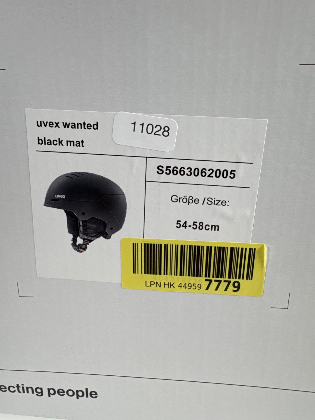 uvex Wanted Skihelm - Größe 54-58cm #11028