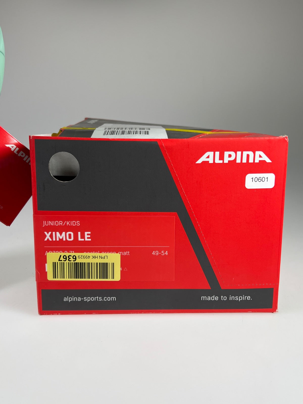 ALPINA XIMO L.E. Fahrradhelm - Größe 49-54cm #10601