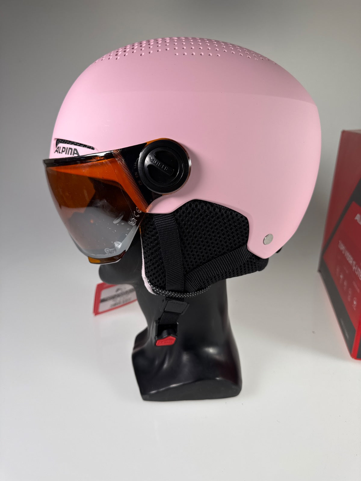 ALPINA Zupo Visor Q-Lite Skihelm - Größe 51-55cm #11023