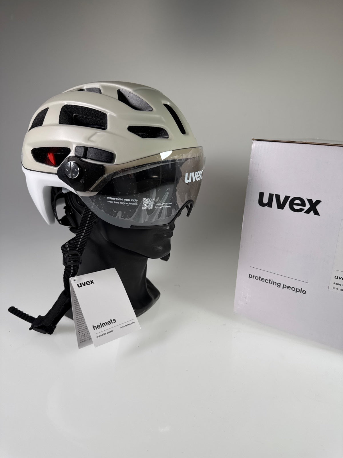 uvex Finale Visor Fahrradhelm - Größe 52-57cm #10857