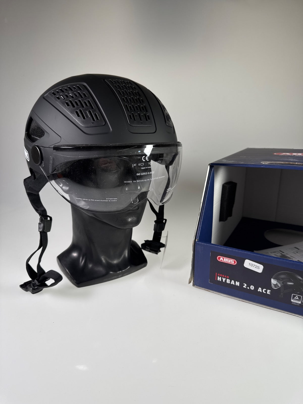 Abus Hyban 2.0 Ace Fahrradhelm - Größe 58-63cm #10725