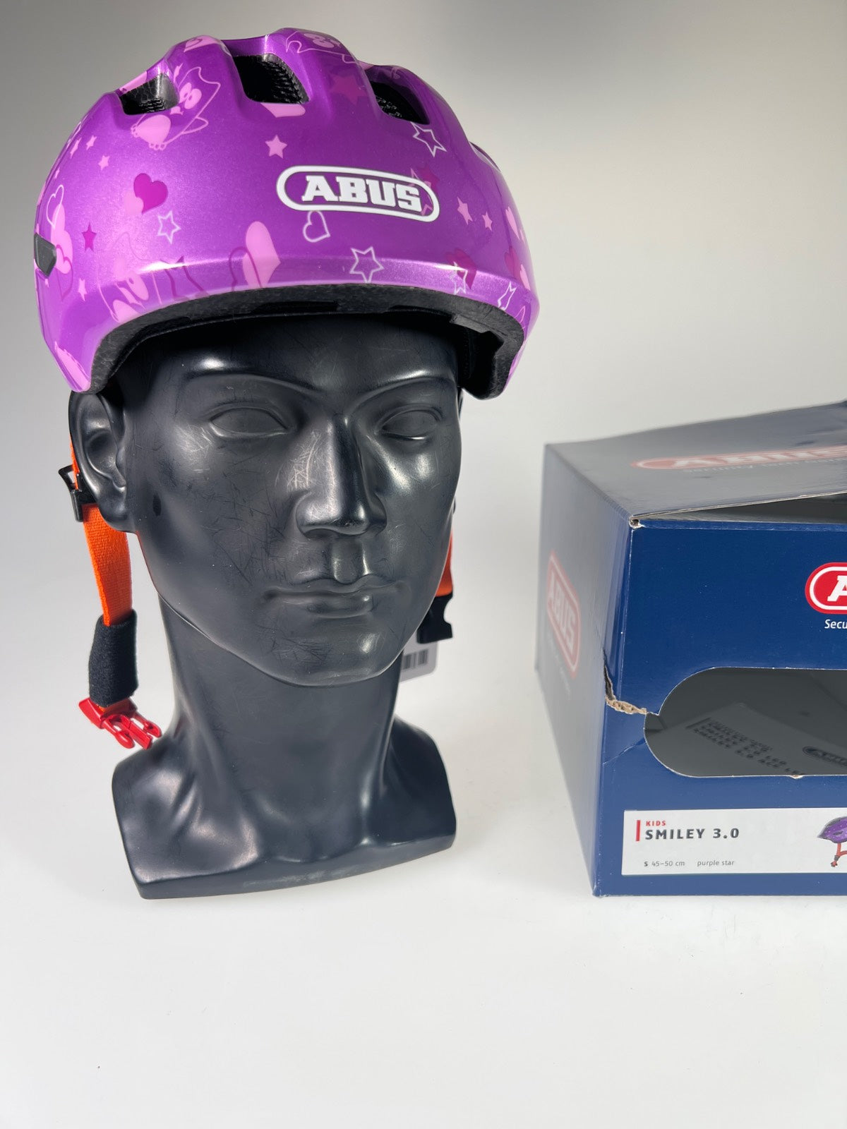 ABUS Smiley 3.0 Fahrradhelm - Größe 45-50cm #10510