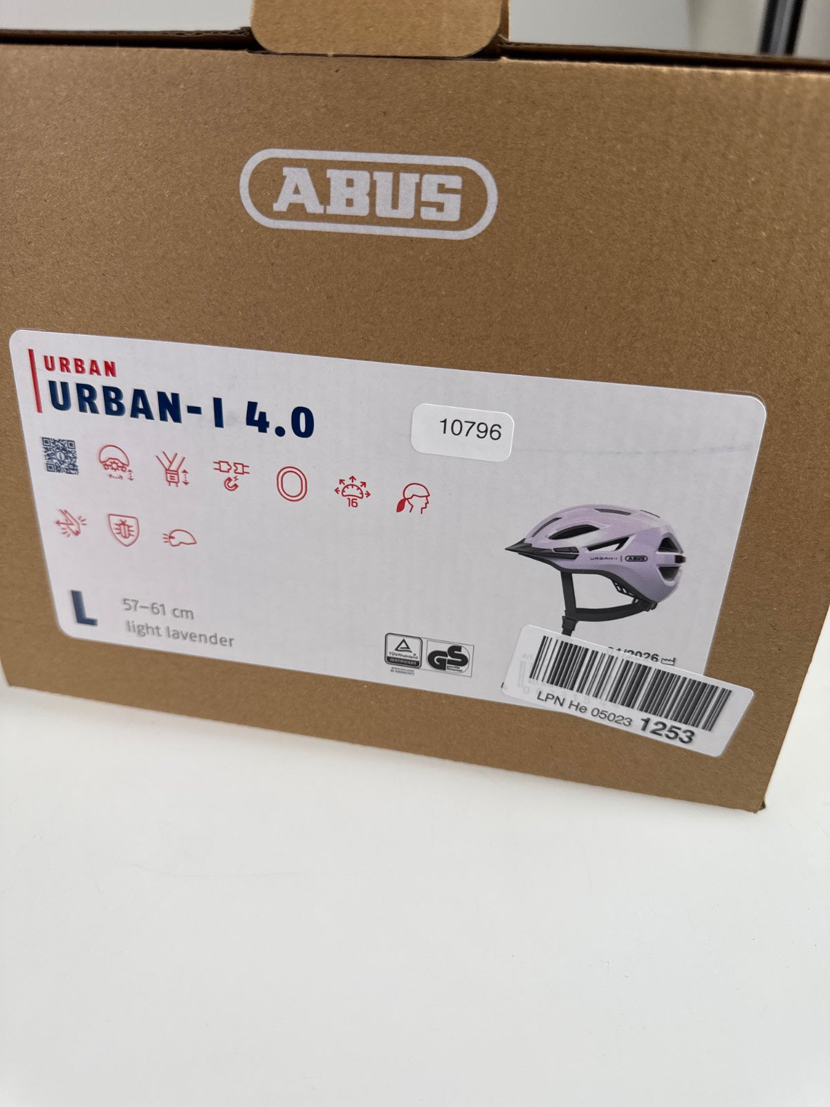 ABUS Urban-I 4.0 Fahrradhelm - Größe 57-61cm #10796
