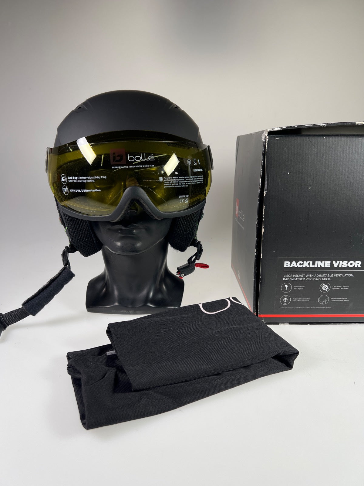 Bollé Backline Visor Skihelm - Größe 59-61cm #10439