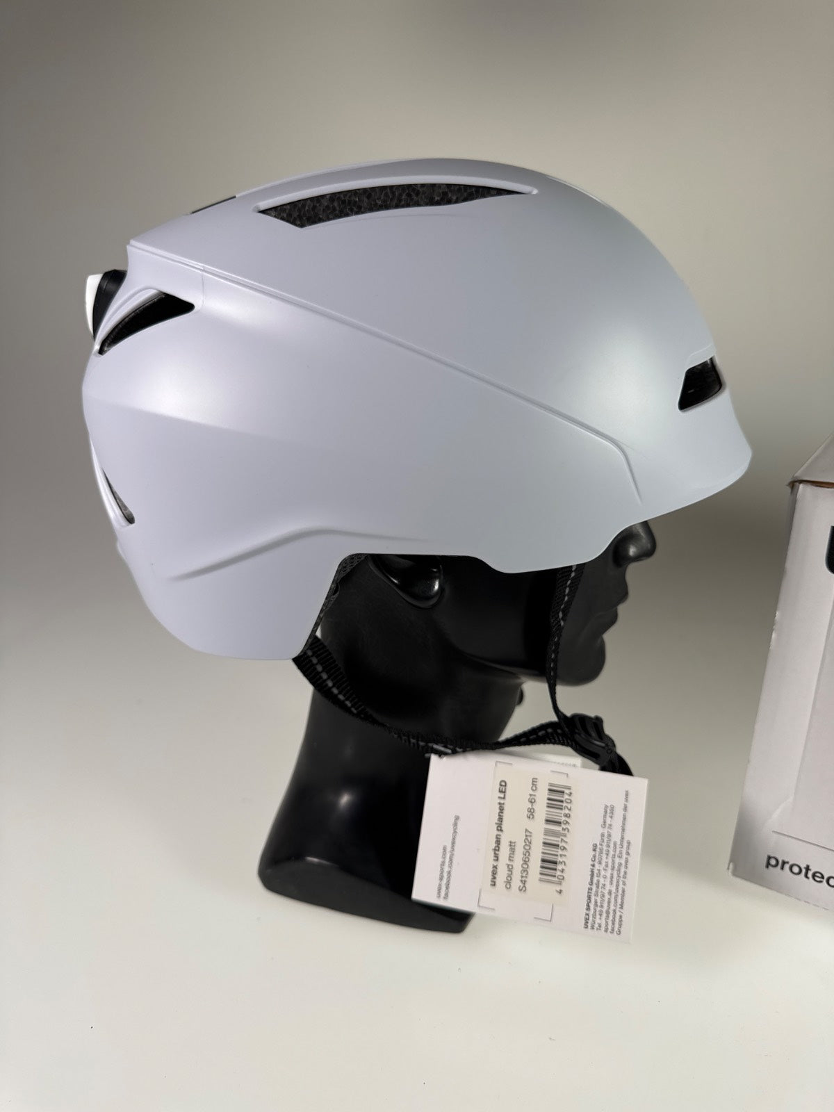 uvex urban Planet LED Fahrradhelm - Größe 58-61cm #10815