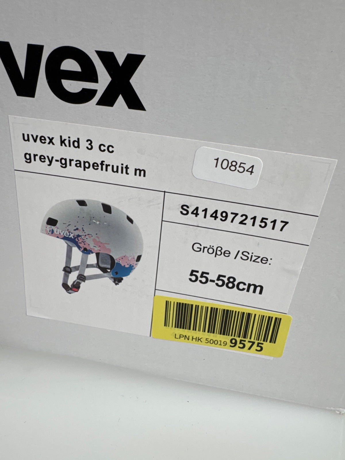uvex Kid 3 cc Fahrradhelm - Größe 55-58cm #10854
