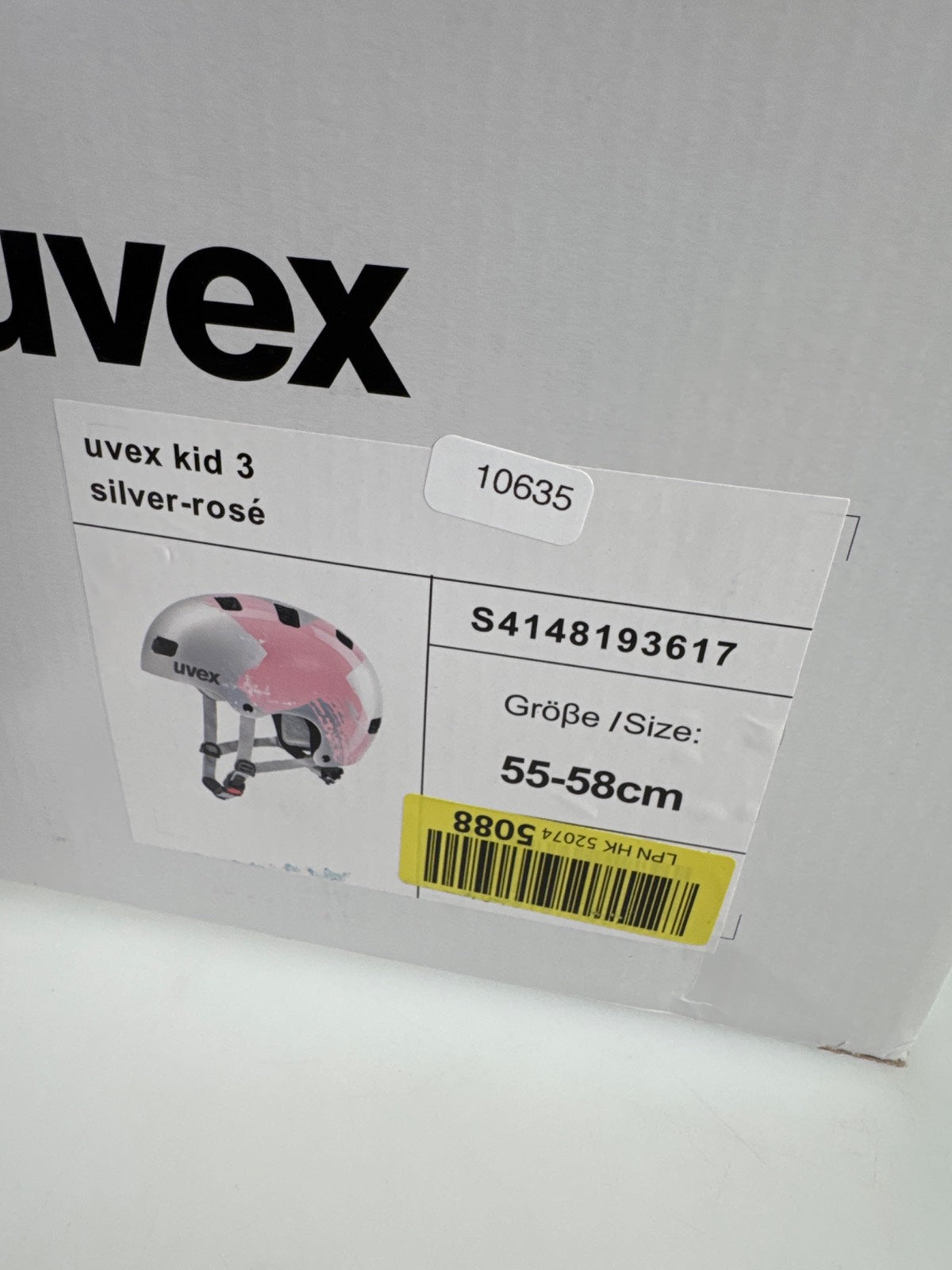 uvex Kid 3 Fahrradhelm - Größe 55-58cm #10635