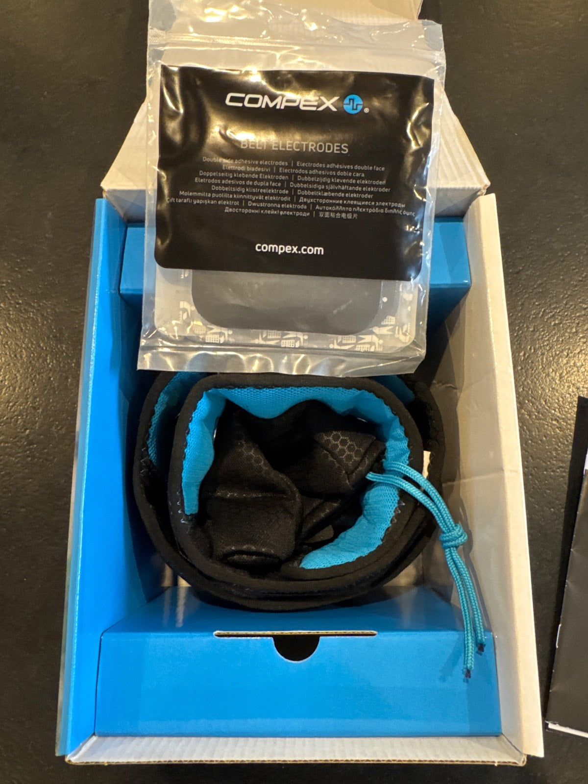 Compex Corebelt 5.0 Muskelstimulationsgürtel S/M #10079
