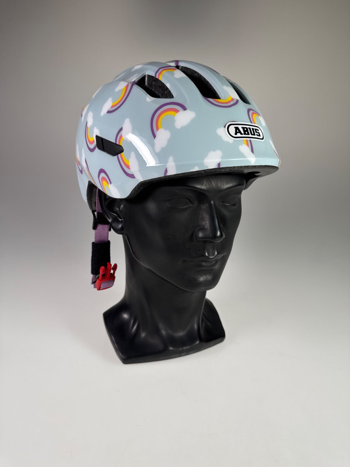 ABUS Smiley 3.0 LED Fahrradhelm - Größe 50-55cm #10356