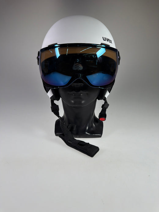 uvex Rocket Jr Visor Skihelm - Größe 54-58cm #12865