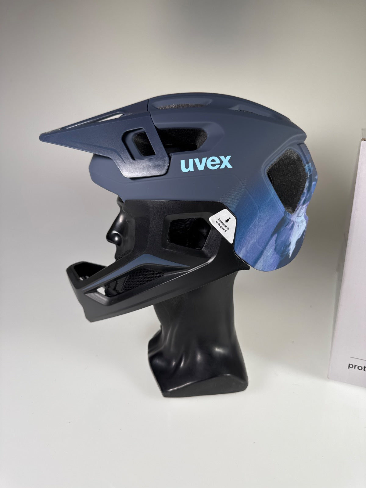 uvex React jr.fullface Fahrradhelm - Größe 52-56cm #10867