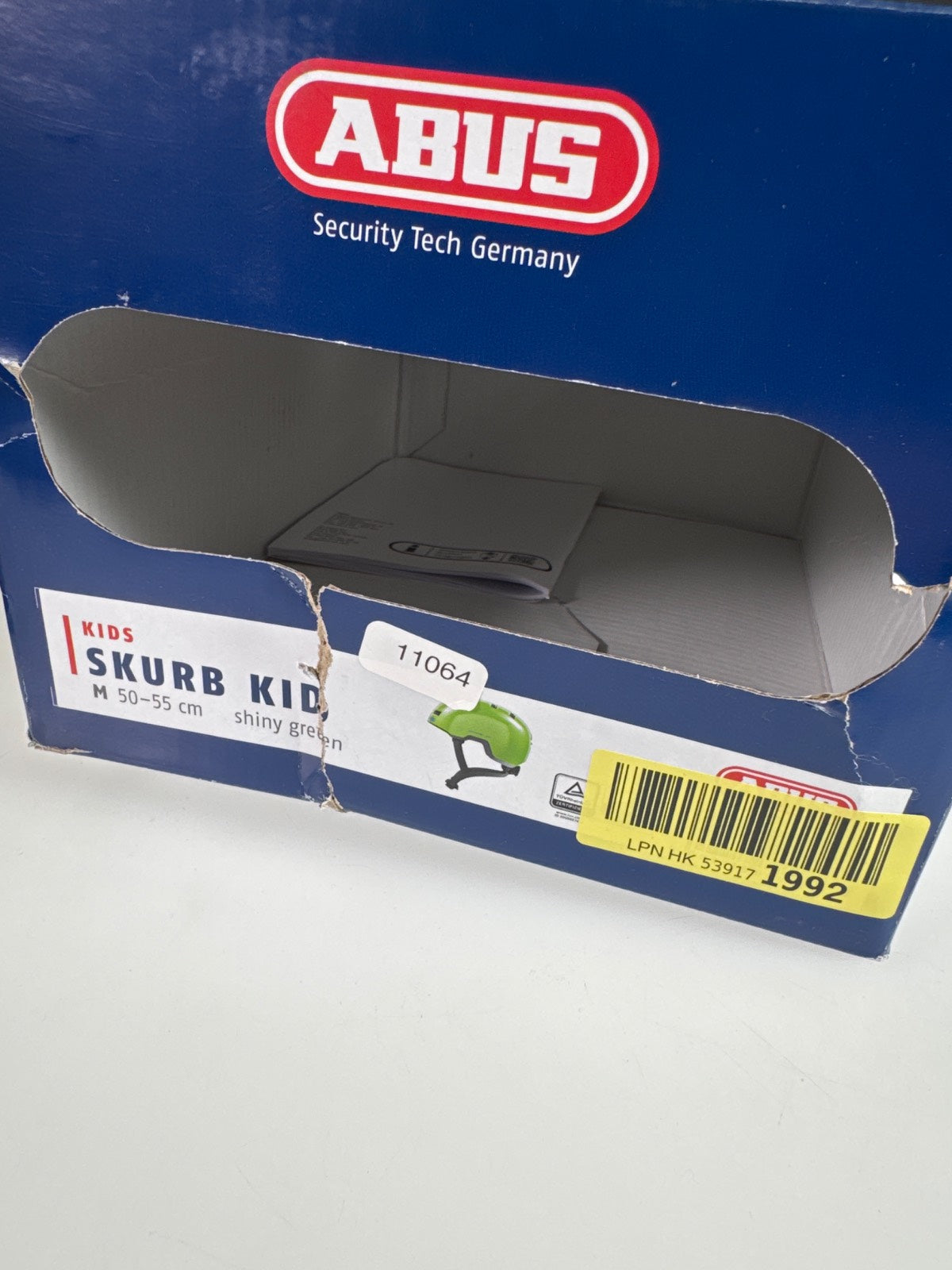 ABUS Skurb Kid Fahrradhelm - Größe 50-55cm #11064