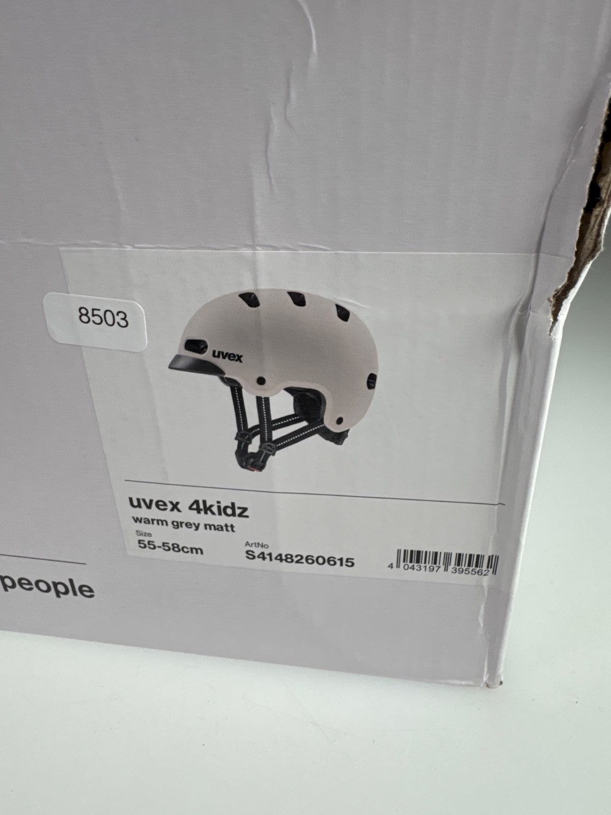 uvex 4kidz Fahrradhelm - Größe 55-58cm #8503 