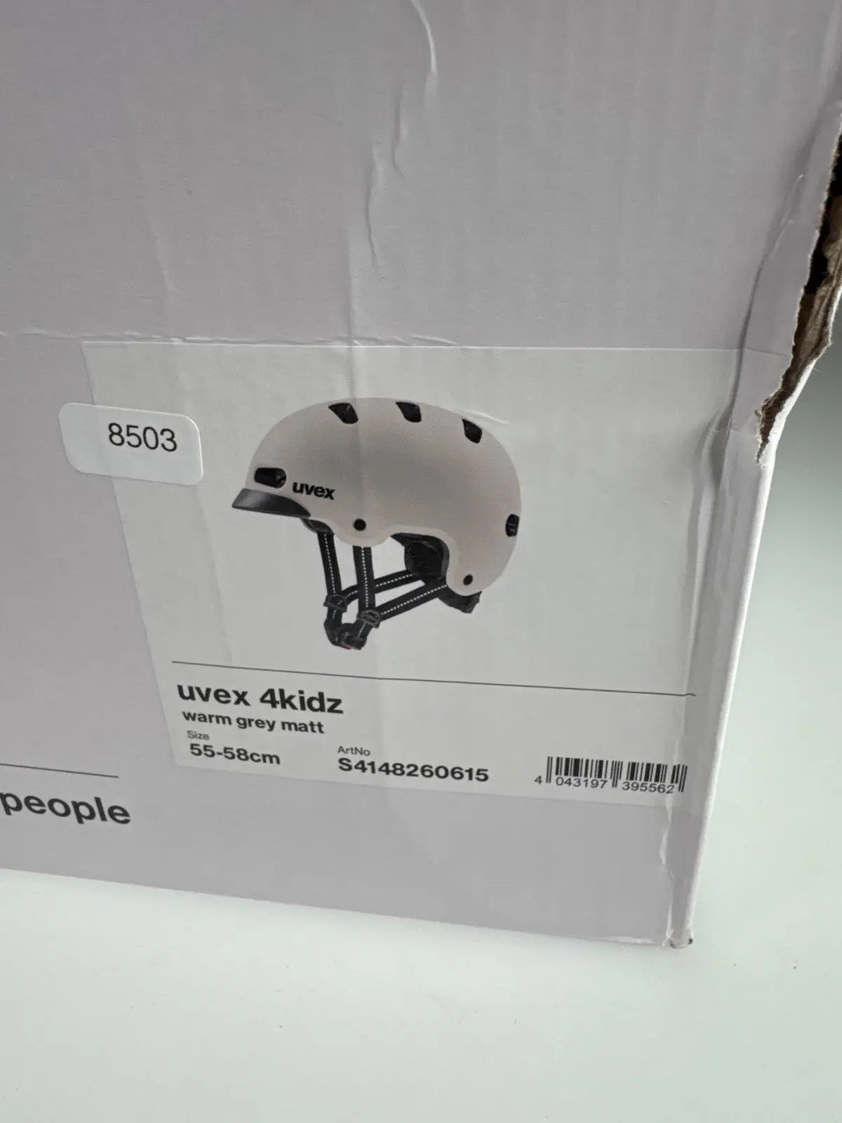 uvex 4kidz Fahrradhelm - Größe 55-58cm #8503 