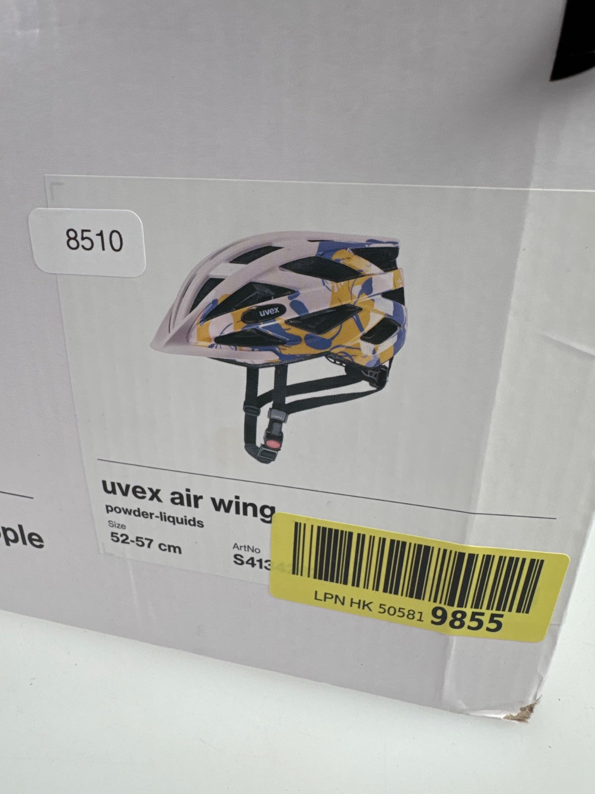 uvex Air Wing Fahrradhelm - Größe 52-57cm #8510 