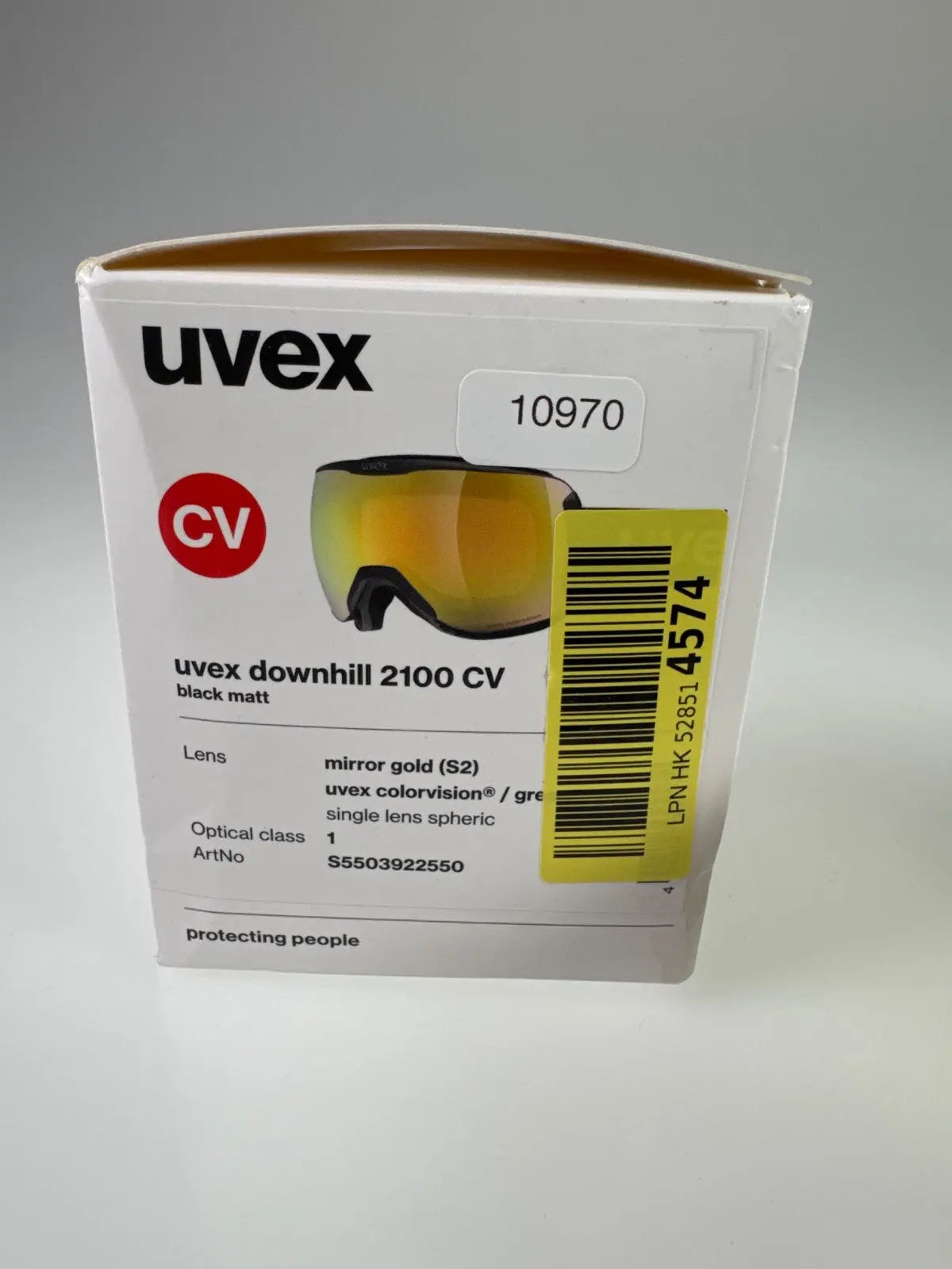 uvex Downhill 2100 CV Skibrille - extra weites Sichtfeld #10970 