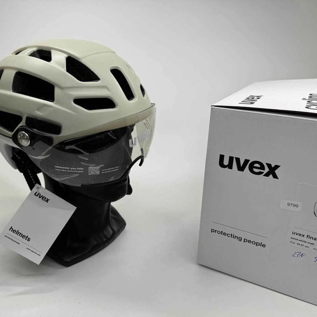 uvex Finale Visor Fahrradhelm - Größe 52-57cm #9799 