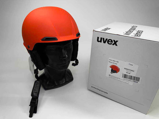 uvex Jakk+ IAS Skihelm - Größe 52-55cm #7544 - Black Forest Deals