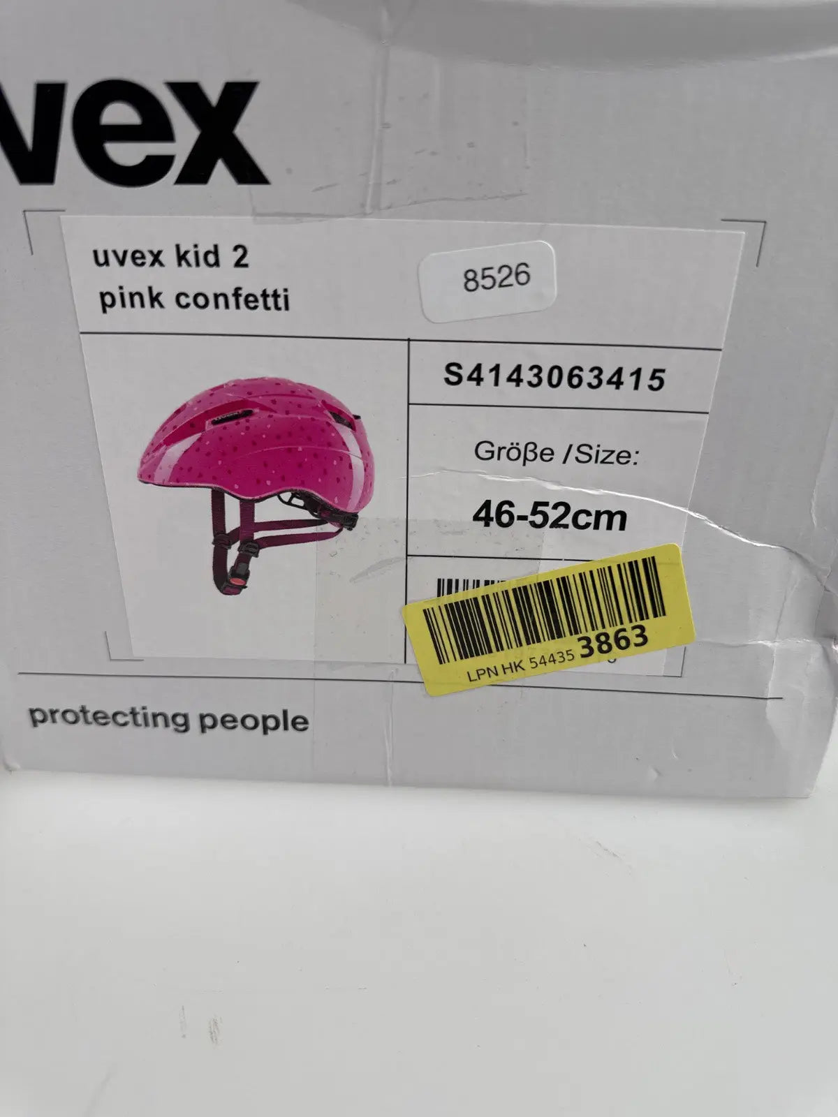 uvex Kid 2 Fahrradhelm - Größe 46-52cm #8523 